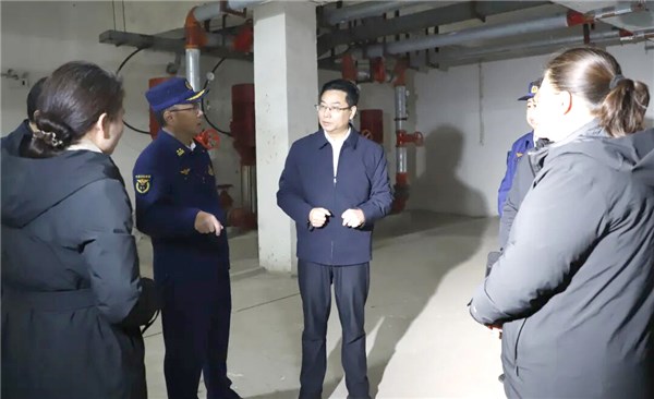 汪继宏督导检查安全生产工作